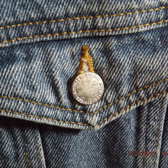 Divided HM Women's Size 6 100% Cotton Blue Denim Jacket - Picture 4 of 14